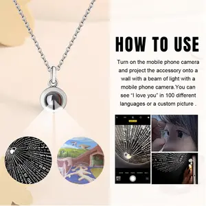 This Was Not Unusual Titanium Steel Projection Necklace