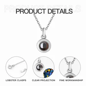 Homage To Latimer Titanium Steel Projection Necklace