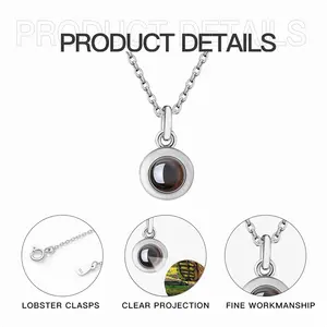 Ararat Titanium Steel Projection Necklace