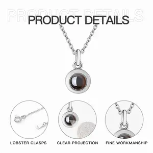 Cardi Titanium Steel Projection Necklace