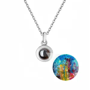 Hercules Titanium Steel Projection Necklace