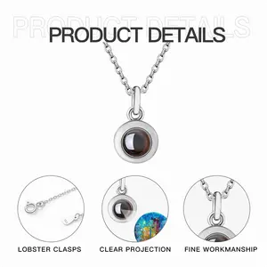 Hercules Titanium Steel Projection Necklace