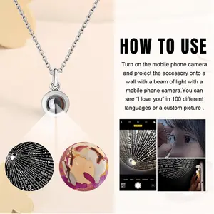 Dreamable I Titanium Steel Projection Necklace