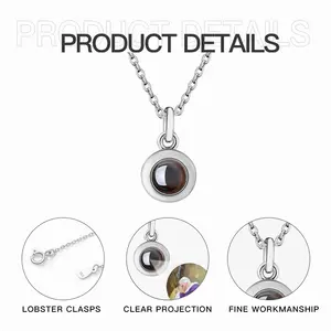 Johan Paulus Ii Titanium Steel Projection Necklace