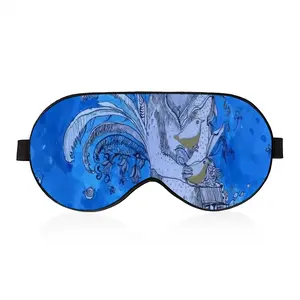 Drawing Ink - Blue Diva Sleep Eye Mask