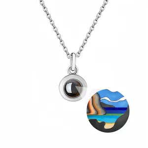 That Cove Titanium Steel Projection Necklace