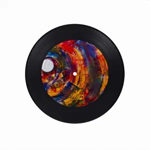 Galactic Genocide Gene Vinyl Records Coaster