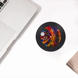 Galactic Genocide Gene Vinyl Records Coaster