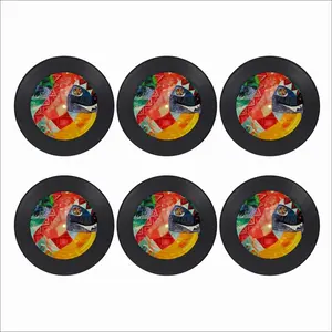 Joseph In Egypt Vinyl Records Coaster