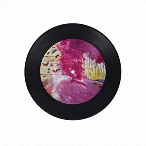 Plant A Tree Vinyl Records Coaster