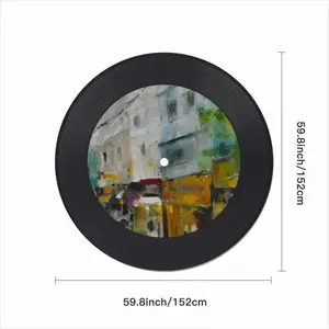 Hong Kong Central Vinyl Records Coaster