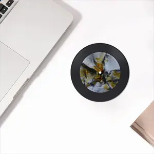 Belly Button Vinyl Records Coaster