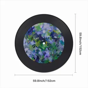 Infinite Garden #13 Vinyl Records Coaster