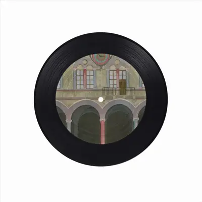 At 10:15 Vinyl Records Coaster