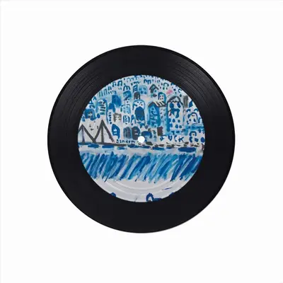 Meanwhile In Lisbon Vinyl Records Coaster