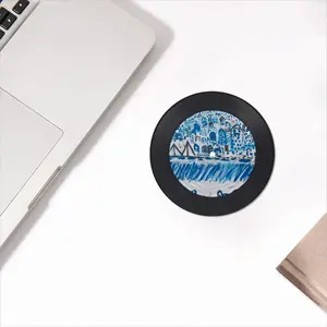 Meanwhile In Lisbon Vinyl Records Coaster