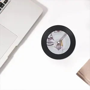 Into The Matrix Vinyl Records Coaster