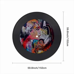 Scorpio Vinyl Records Coaster