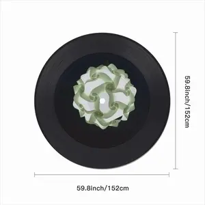 Light In Dark Vinyl Records Coaster