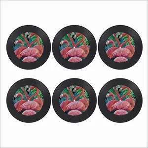 Shades Of A Dream Vinyl Records Coaster