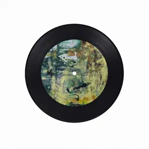 Bionic Wall Vinyl Records Coaster