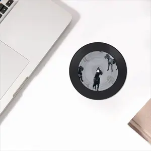 Dog Breeds Vinyl Records Coaster