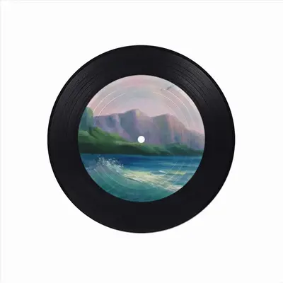 Emerals Sea Vinyl Records Coaster