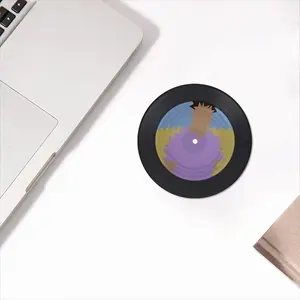 Boy Vinyl Records Coaster