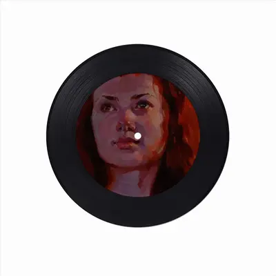 Tanya Vinyl Records Coaster