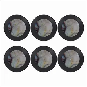 Metamorphosis In March Vinyl Records Coaster