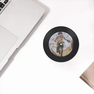 The Biography Vinyl Records Coaster