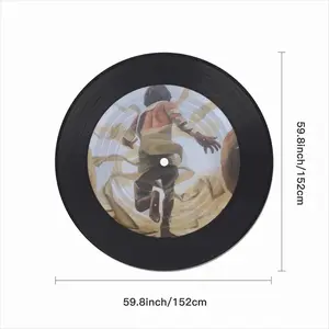 The Biography Vinyl Records Coaster