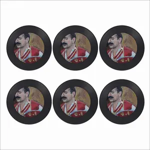 Alkar(1715)Unesco Vinyl Records Coaster