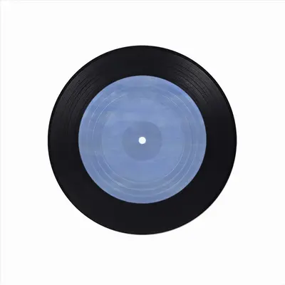 Where We Used To Scream Vinyl Records Coaster