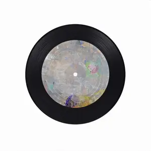 Remembering Japan Vinyl Records Coaster