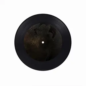 Black Rose Vinyl Records Coaster