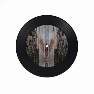 Church 3 Vinyl Records Coaster