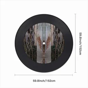 Church 3 Vinyl Records Coaster