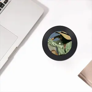 Where Are You Now? Vinyl Records Coaster