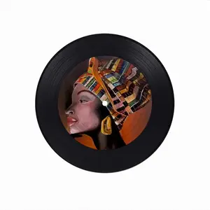 Poise Vinyl Records Coaster