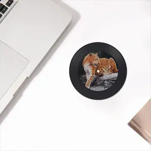 Time To Hunt Vinyl Records Coaster