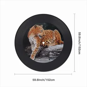 Time To Hunt Vinyl Records Coaster