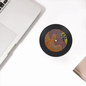 Those Two Again Vinyl Records Coaster