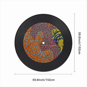 Those Two Again Vinyl Records Coaster