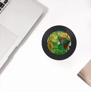 Day In The Village Vinyl Records Coaster