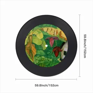 Day In The Village Vinyl Records Coaster