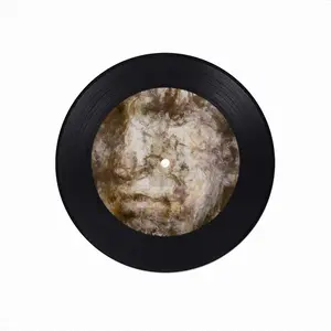 Face 5 Vinyl Records Coaster