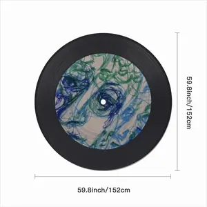 Everywhere I Turn There Is Another You Vinyl Records Coaster