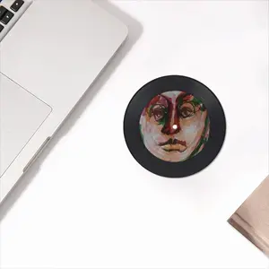 Dashing Through Vinyl Records Coaster