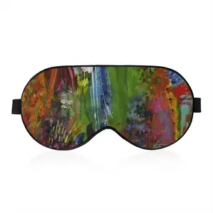 Jungle In Blue Sleep Eye Mask